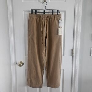 NWT MOTHER The Drawn Half Pipe Ankle Pants- Chipmunk